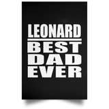 Leonard Best Dad Ever - Poster Portrait