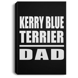 Kerry Blue Terrier Dad - Canvas Portrait