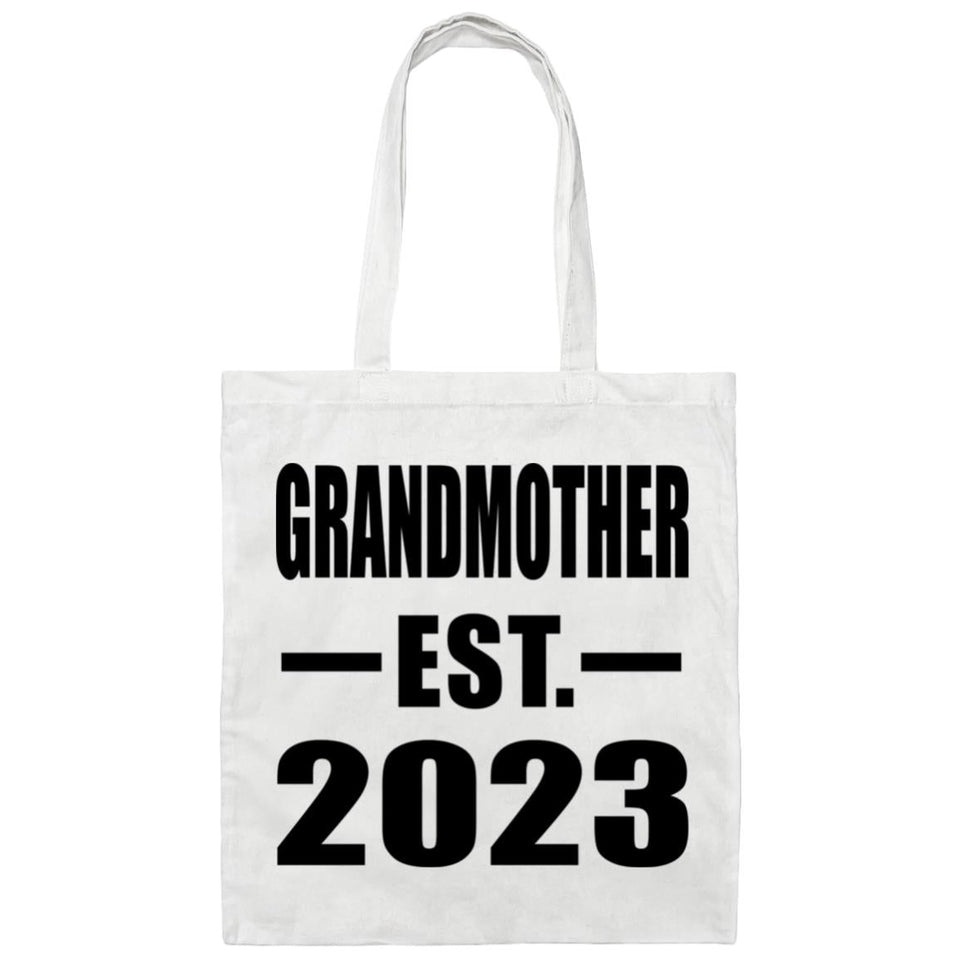 Grandmother Established EST. 2023 - Tote Bag White