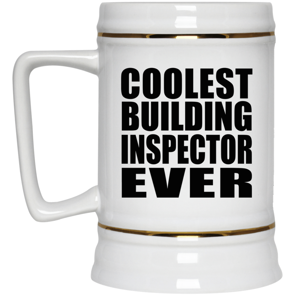 Coolest Building Inspector Ever - Beer Stein