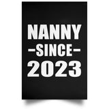 Nanny Since 2023 - Poster Portrait