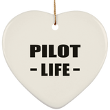 Pilot Life - Heart Ornament