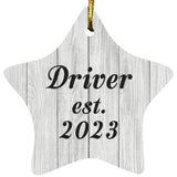 Driver Established Est. 2023 - Star Ornament F