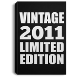 13th Birthday Vintage 2011 Limited Edition - Canvas Portrait