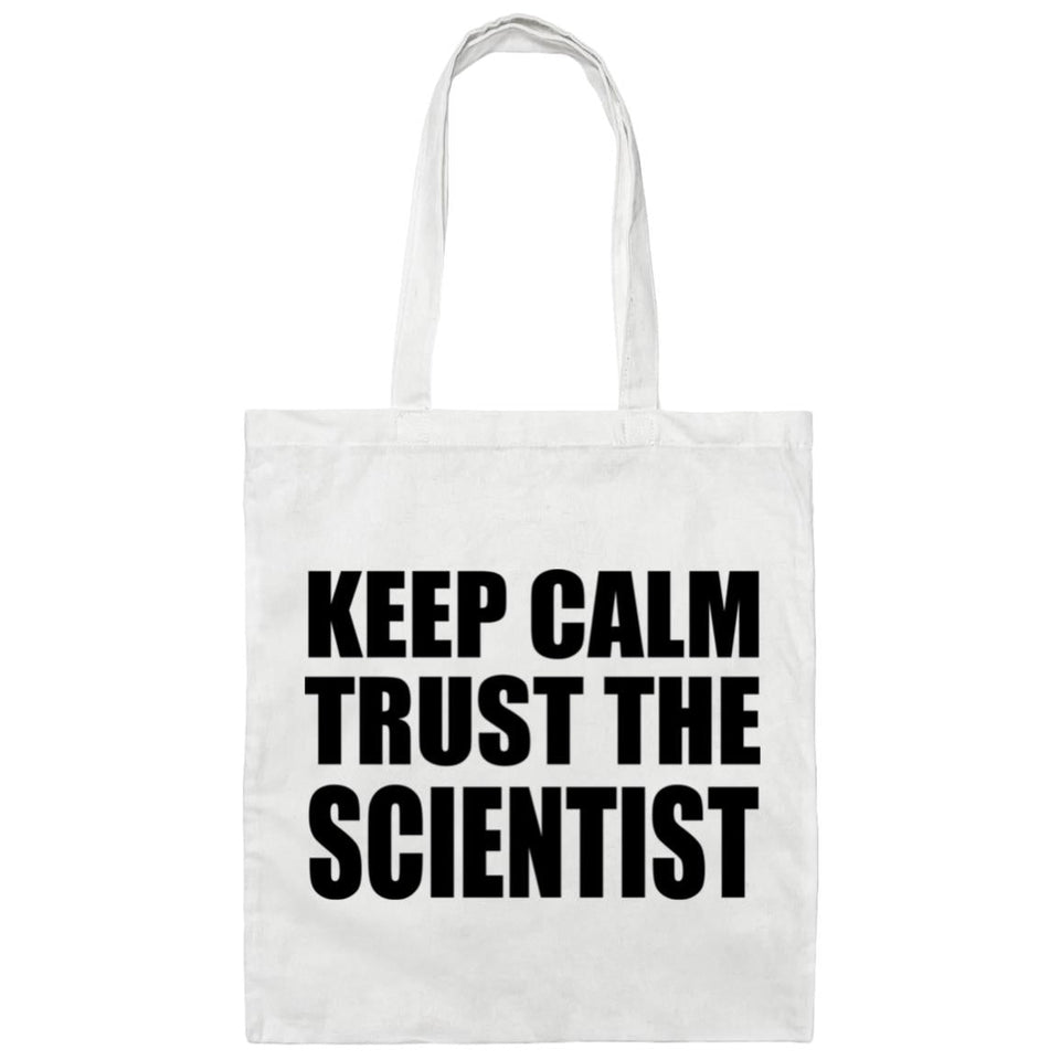 Keep Calm and Trust The Scientist - Tote Bag White