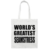World's Greatest Seamstress - Tote Bag White