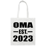Oma Established EST. 2023 - Tote Bag White