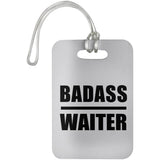 Badass Waiter - Luggage Bag Tag