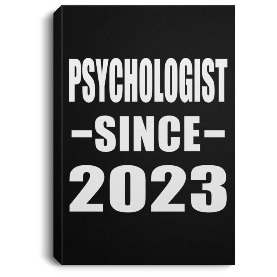 Psychologist Since 2023 - Canvas Portrait