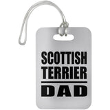 Scottish Terrier Dad - Luggage Bag Tag