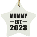 Mummy Established EST. 2023 - Star Ornament