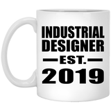 Industrial Designer Established EST. 2019 - 11oz Coffee Mug