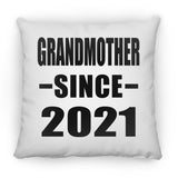 Grandmother Since 2021 - Throw Pillow
