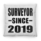 Surveyor Since 2019 - Throw Pillow