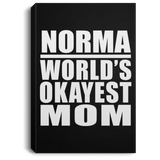 Norma World's Okayest Mom - Canvas Portrait