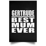 Gertrude Best Mum Ever - Poster Portrait