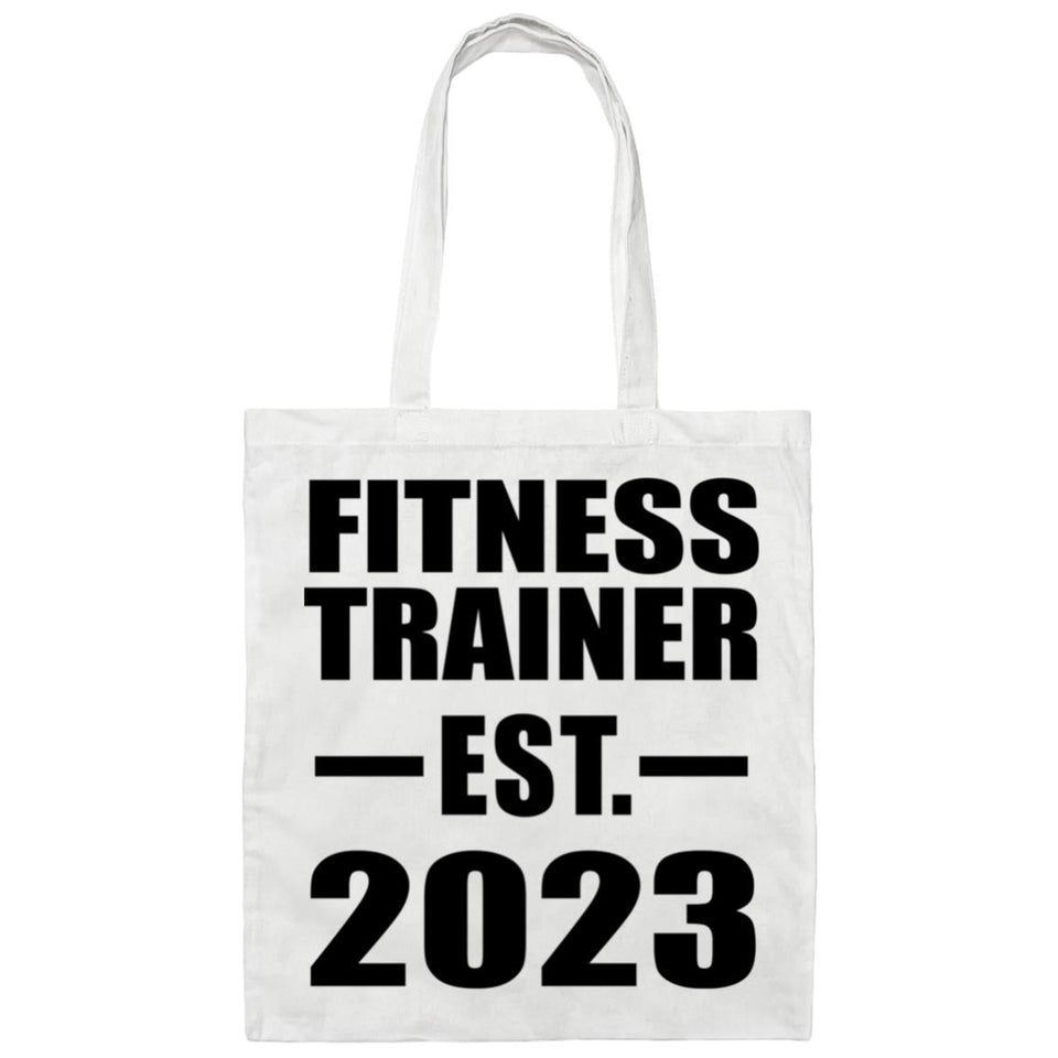 Fitness Trainer Established EST. 2023 - Tote Bag White