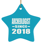 Archeologist Since 2018 - Star Ornament