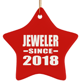 Jeweler Since 2018 - Star Ornament