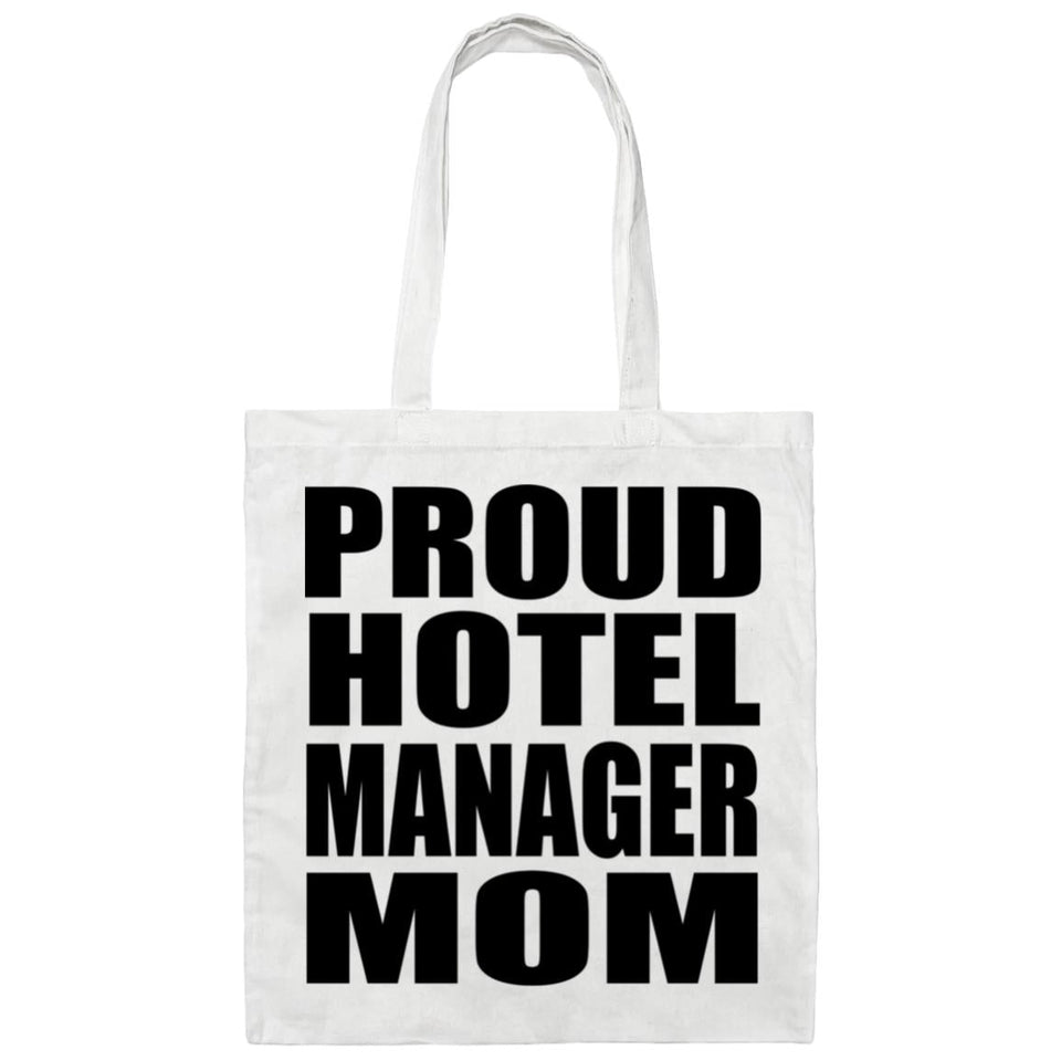 Proud Hotel Manager Mom - Tote Bag White