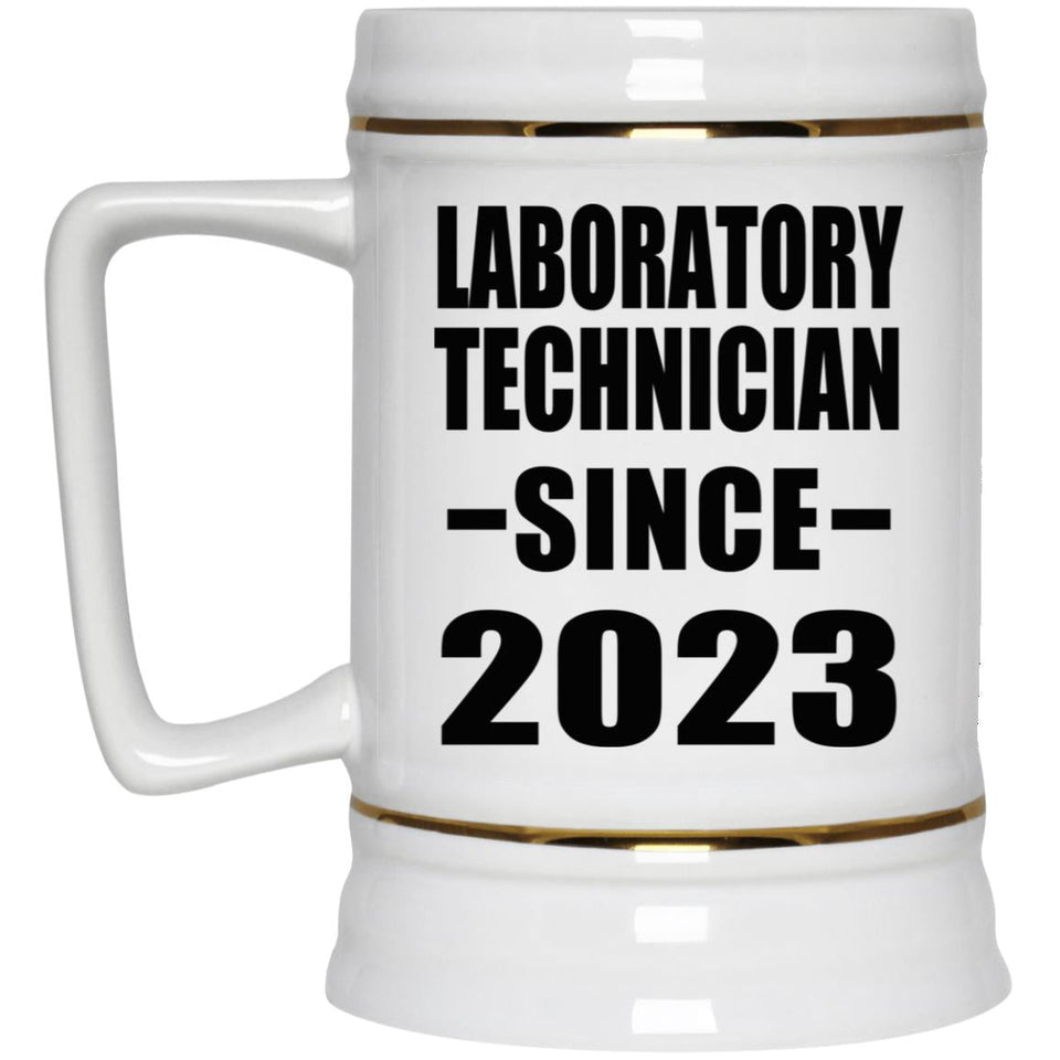 Laboratory Technician Since 2023 - Beer Stein