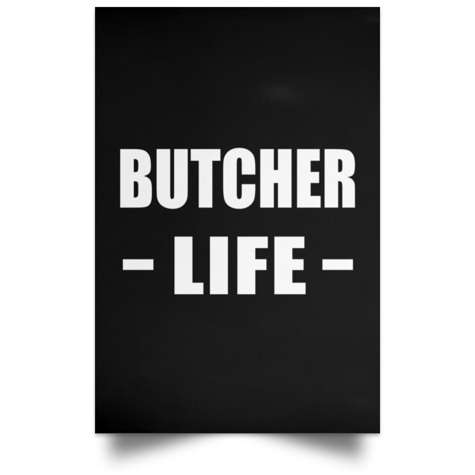 Butcher Life - Poster Portrait