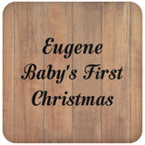 Eugene Baby's First Christmas - Drink Coaster C
