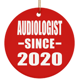 Audiologist Since 2020 - Circle Ornament