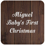 Miguel Baby's First Christmas - Drink Coaster D