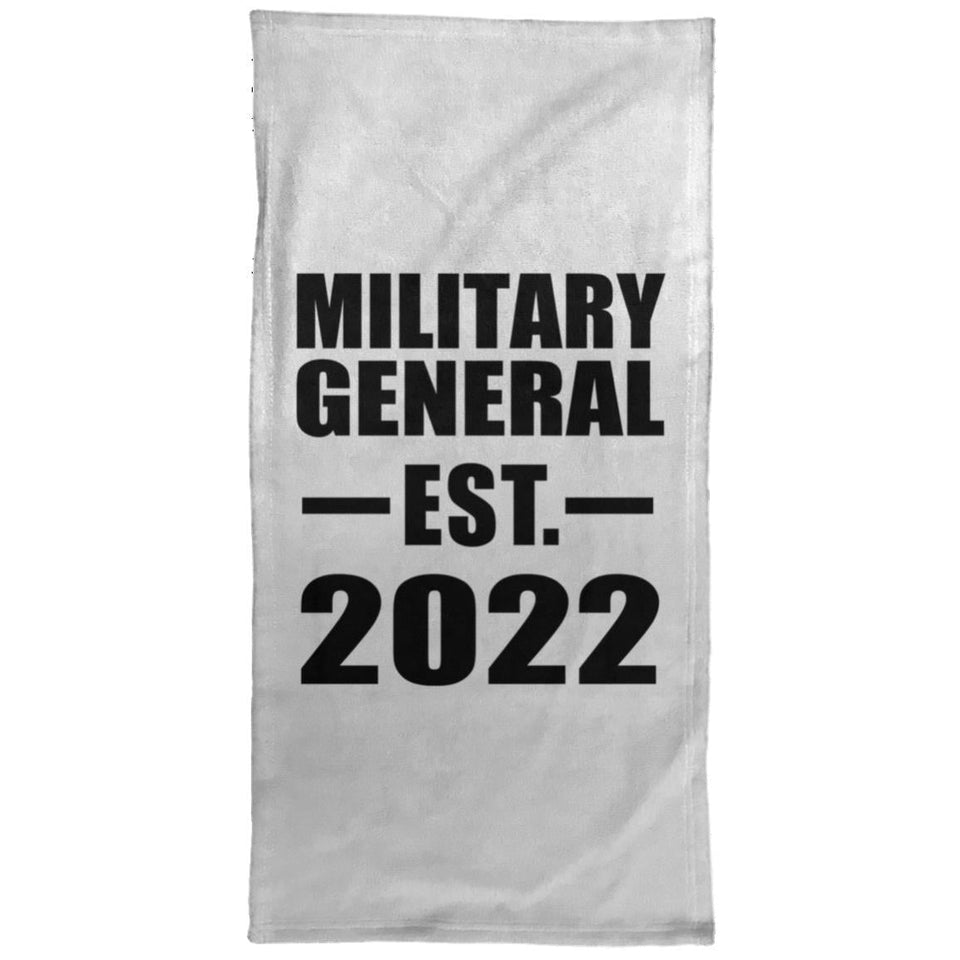 Military General Established EST. 2022 - Hand Towel