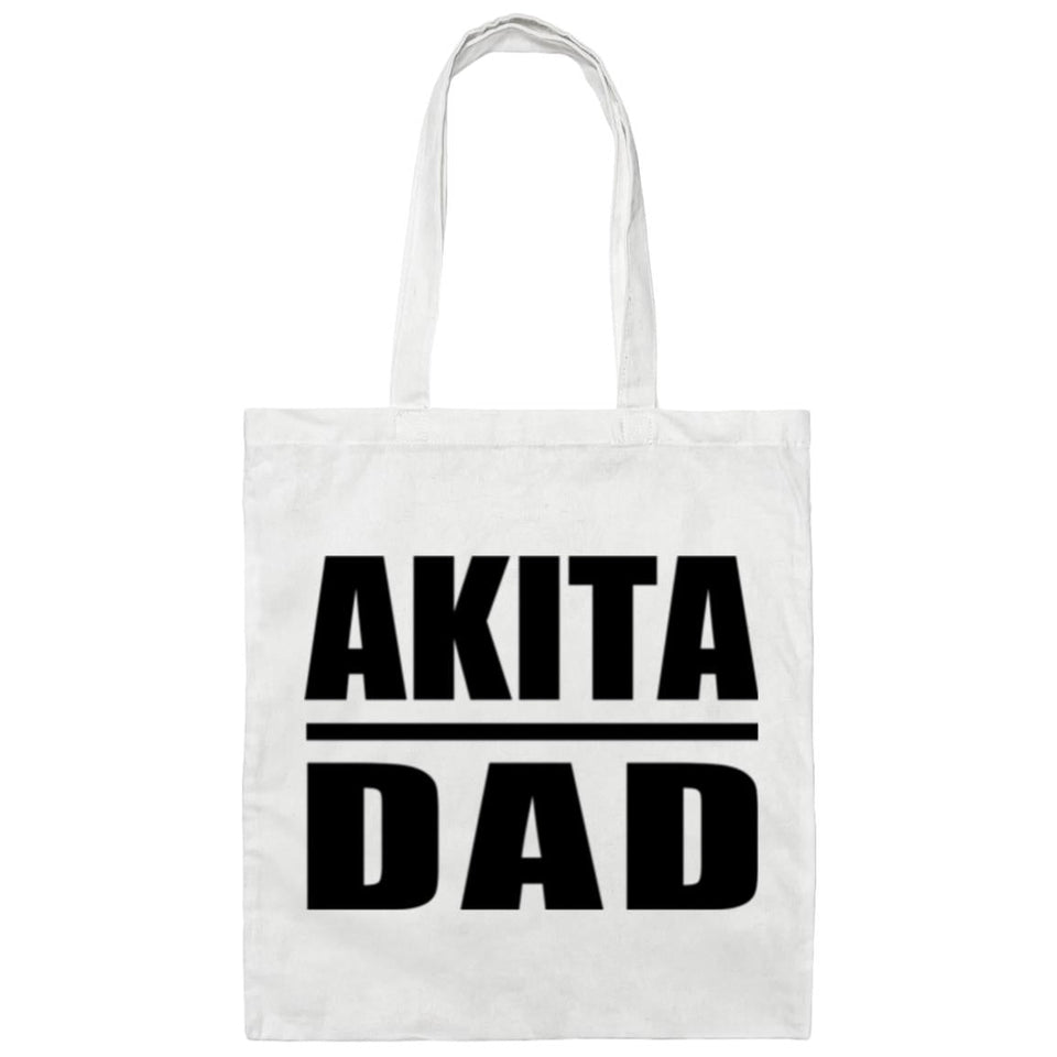 Akita Dad - Tote Bag White