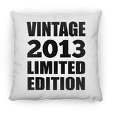 11th Birthday Vintage 2013 Limited Edition - Throw Pillow