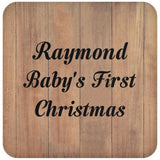 Raymond Baby's First Christmas - Drink Coaster C