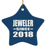 Jeweler Since 2018 - Star Ornament