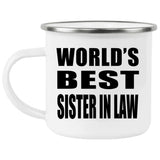 World's Best Sister In Law - 12oz Camping Mug