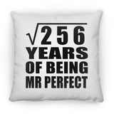 16th Anniversary Square Root of 256 Years of Mr Perfect - Throw Pillow