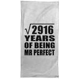 54th Anniversary Square Root of 2916 Years of Mr Perfect - Hand Towel