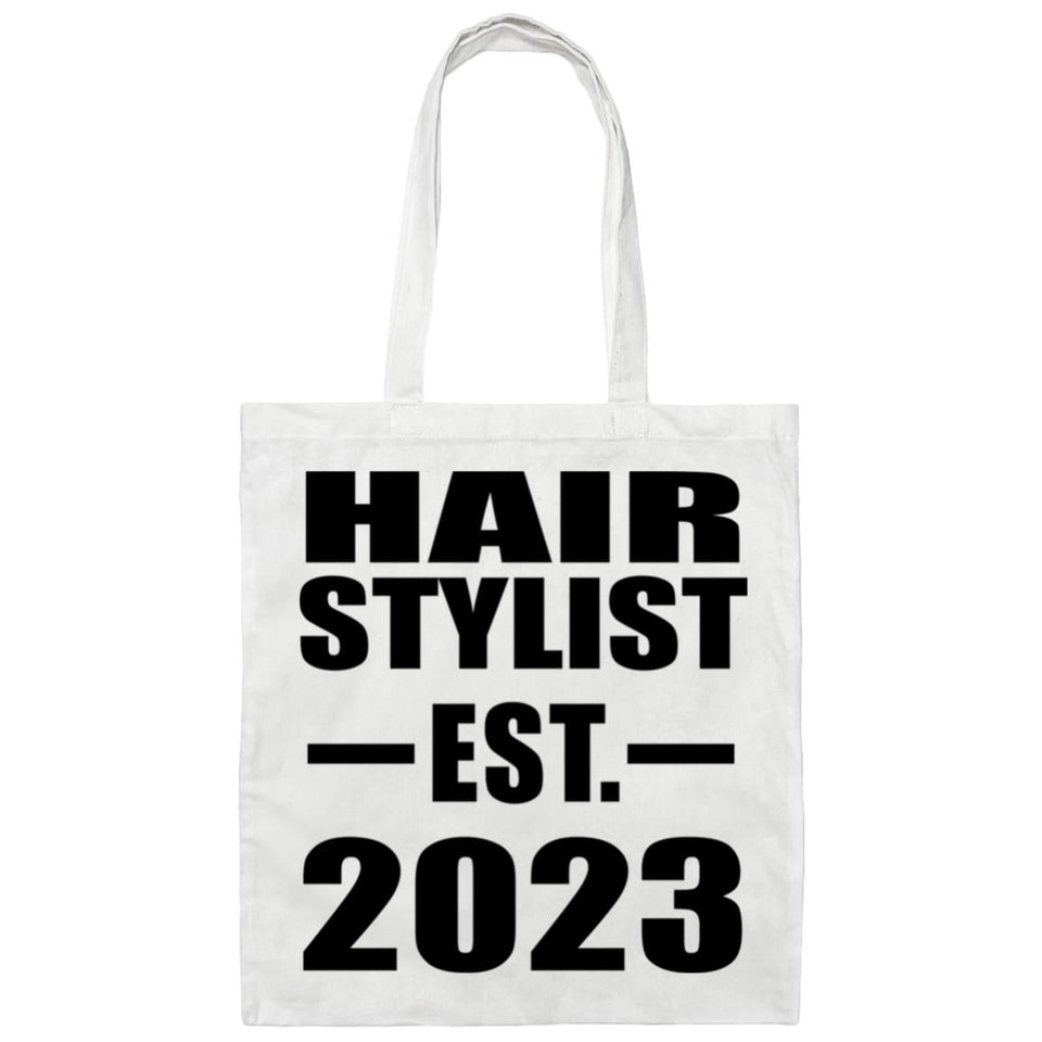 Hair Stylist Established EST. 2023 - Tote Bag White