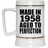 66th Birthday Made In 1958 Aged to Perfection - Beer Stein
