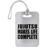 Jujutsu Makes Life Complete - Luggage Bag Tag
