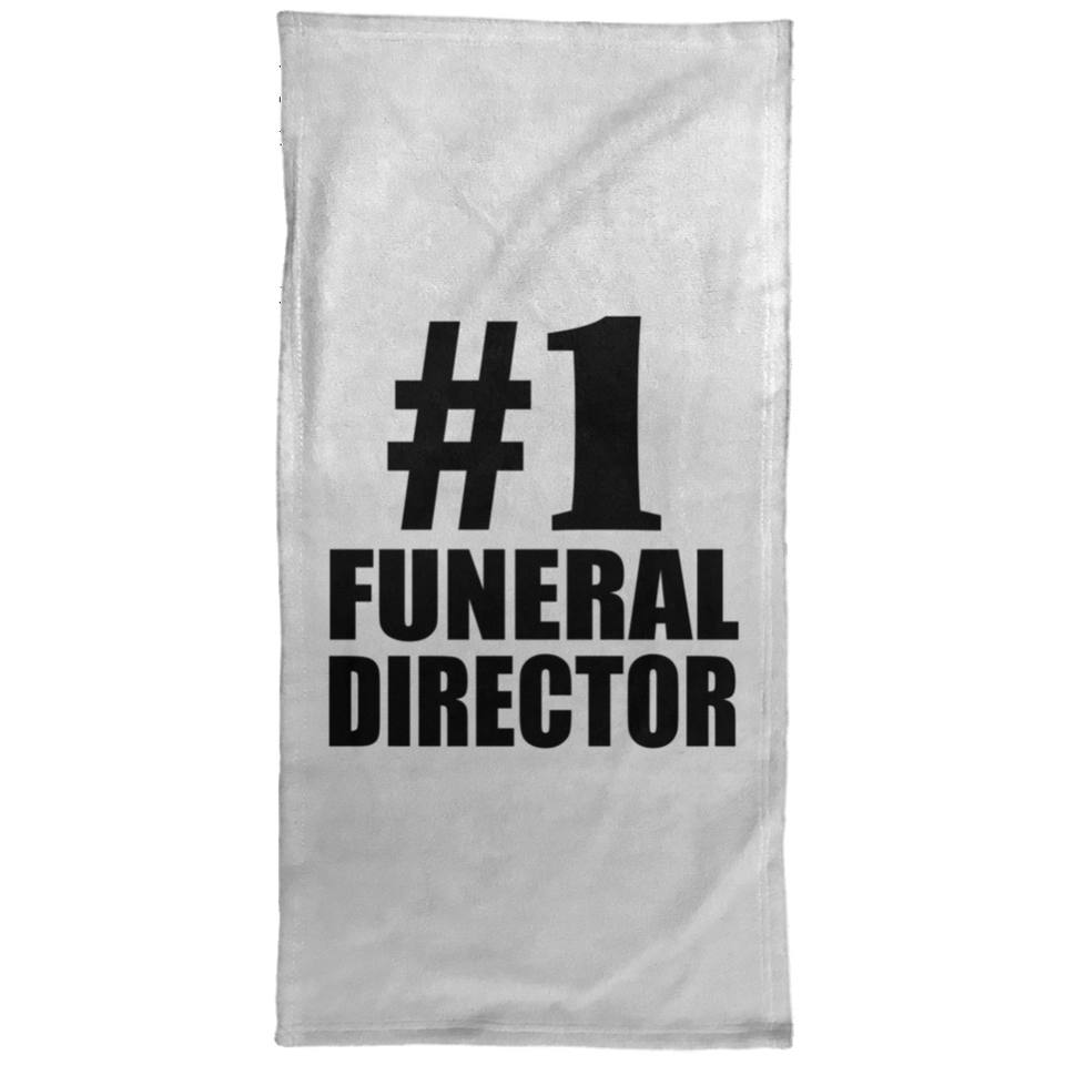 Number One #1 Funeral Director - Hand Towel