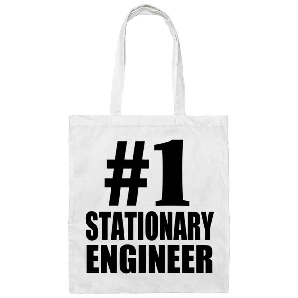 Number One #1 Stationary Engineer - Tote Bag White