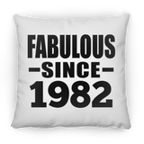 42nd Birthday Fabulous Since 1982 - Throw Pillow