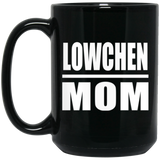 Lowchen Mom - 15oz Coffee Mug Black