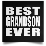 Best Grandson Ever - Poster Square