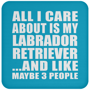 All I Care About Is My Labrador Retriever - Drink Coaster