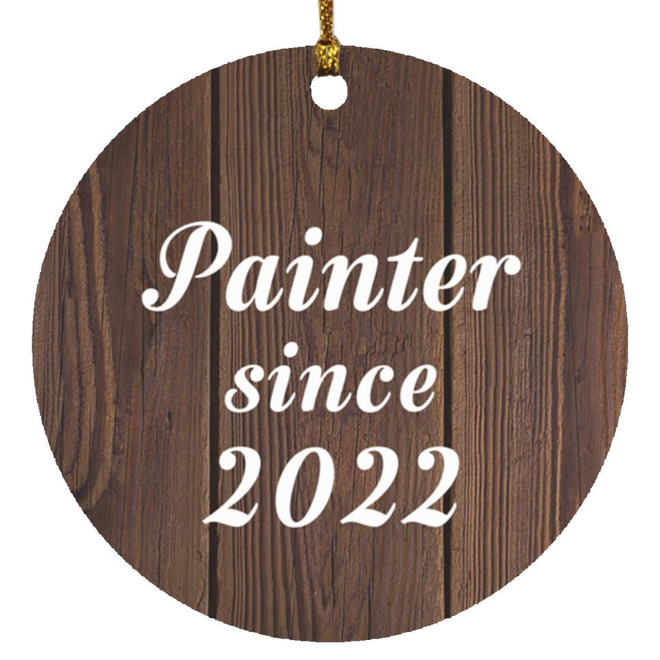 Painter Since 2022 - Circle Ornament D