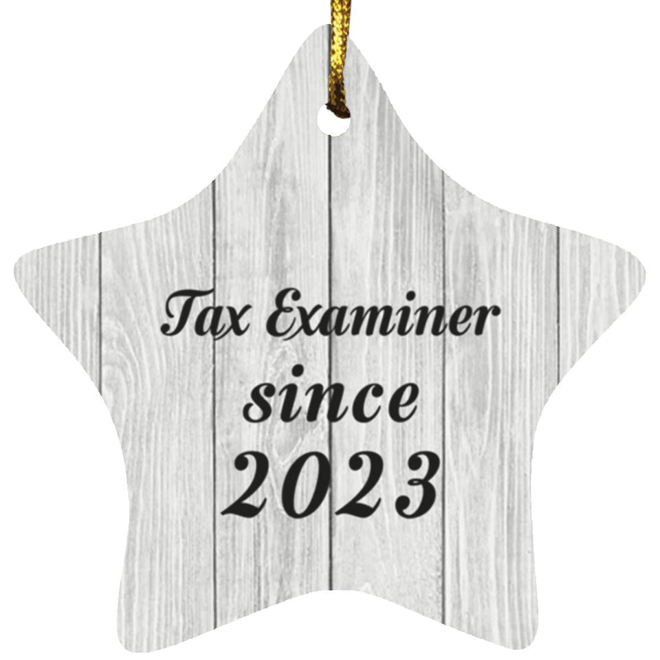 Tax Examiner Since 2023 - Star Ornament F