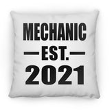 Mechanic Established EST. 2021 - Throw Pillow