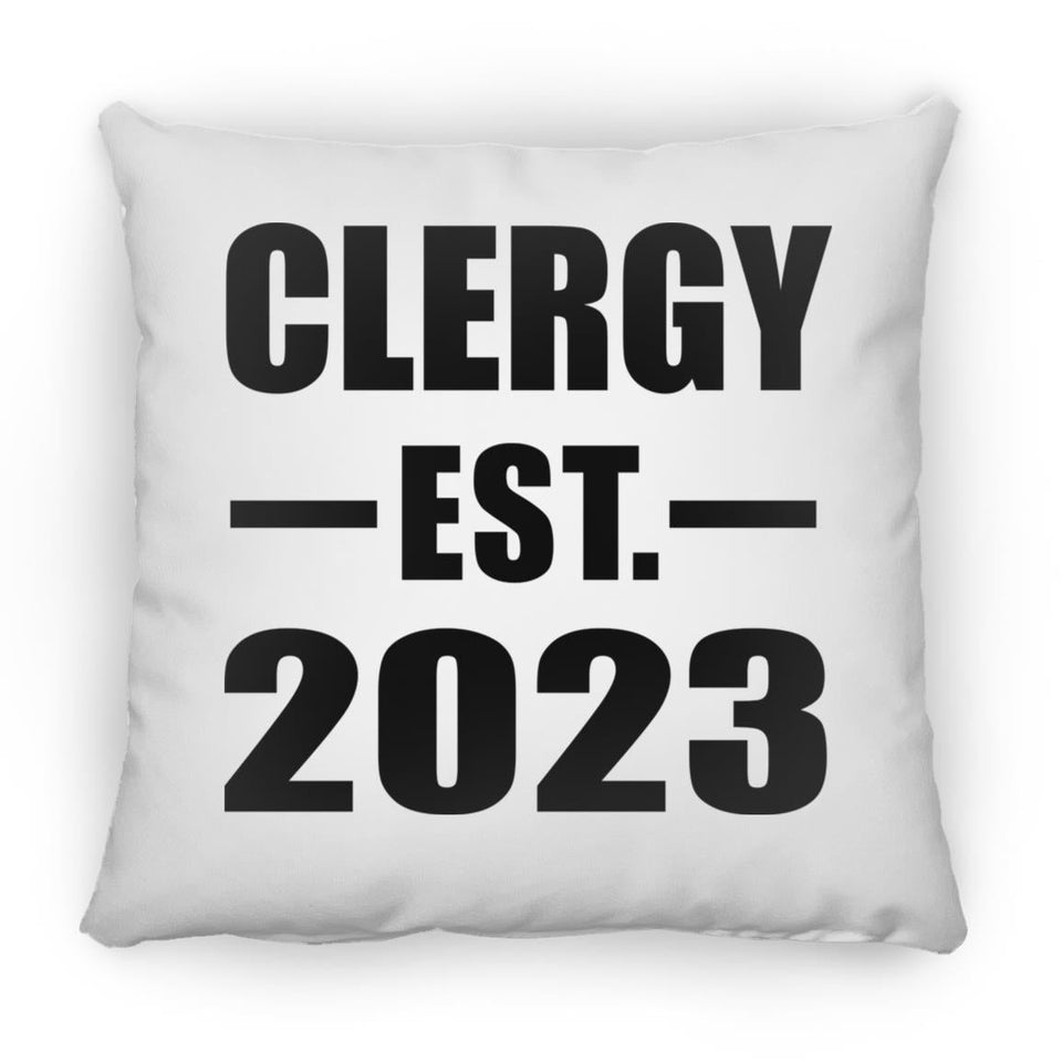 Clergy Established EST. 2023 - Throw Pillow